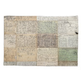 Antiek Briefkaarten Franse  achtergrond Kussensloop (Achterkant)