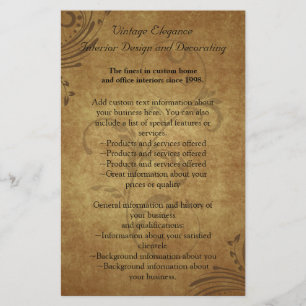 Antiek brochure of programma