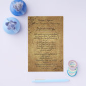  Antiek brochure of  programma (Enkel)