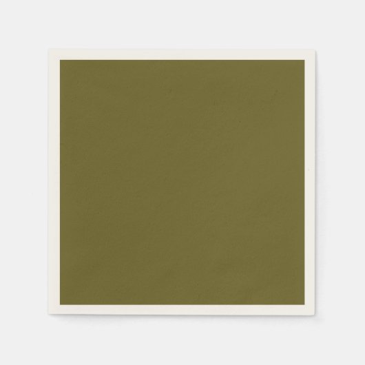 Antiek brons (effen kleur) servet (Voorkant)