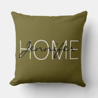 Antiek Brons Kleur Huis Monogram