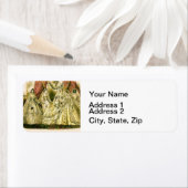 Antiek bruidsschat etiket (Insitu)