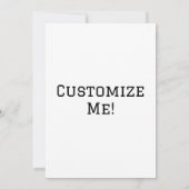 Antiek buitenaards portret kaart (Achterkant)