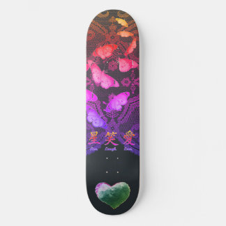ANTIEK, BUTTERFLIE EN HARTJE SKATEBOARD
