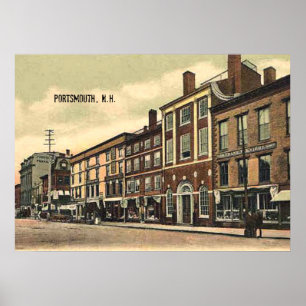 Antiek, c1905, Portsmouth, New Hampshire Poster