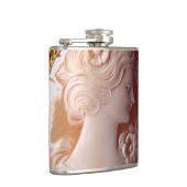 Antiek Cameo Heupfles (Rechts)