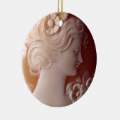 Antiek Cameo Keramisch Ornament (Rechts)