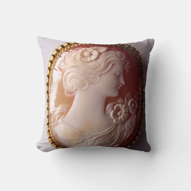 Antiek Cameo Kussen (Voorkant)
