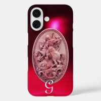 ANTIEK CAMEO / SAINT GEORGE EN DRAGON MONOGRAM