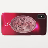 ANTIEK CAMEO / SAINT GEORGE EN DRAGON MONOGRAM Case-Mate iPhone CASE (Achterkant (horizontaal))