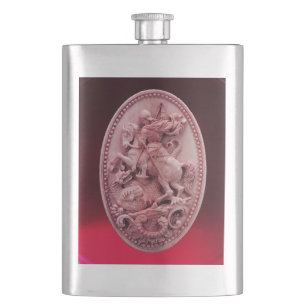ANTIEK CAMEO / SAINT GEORGE EN DRAGON MONOGRAM FLACON