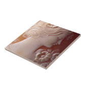 Antiek Cameo Tegeltje (Zijkant)