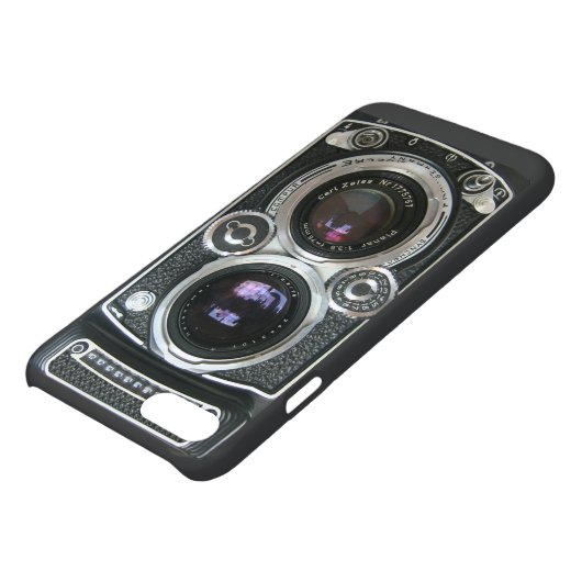 Antiek camera iPhone 7 Glanzend Hoesje Hoesje (Top)