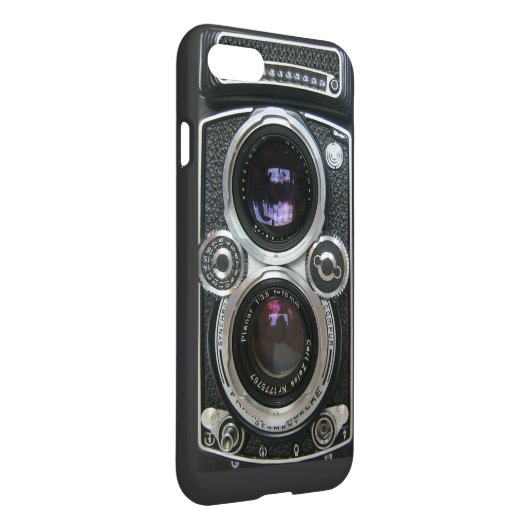 Antiek camera iPhone 7 Glanzend Hoesje Hoesje (Achterkant rechts)