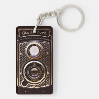 Antiek camera rolleicord art deco sleutelhanger