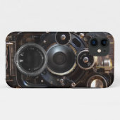 Antiek camerafotografie  lensfilm Case-Mate iPhone case (Achterkant (horizontaal))