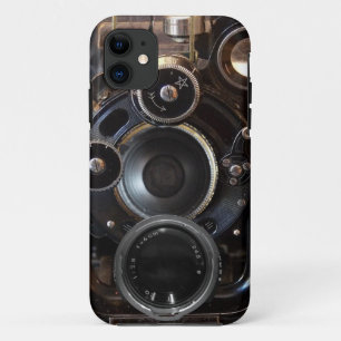 Antiek camerafotografie  lensfilm iPhone 11 hoesje