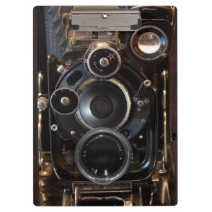 Antiek camerafotografie  lensfilm klembord