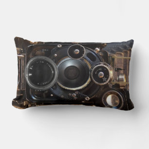 Antiek camerafotografie  lensfilm kussen