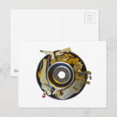 Antiek cameralens Shutter Briefkaart (Voorkant / Achterkant)