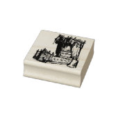 Antiek Canopy Bed franse meubelen  kunst Rubberstempel (Stempel)