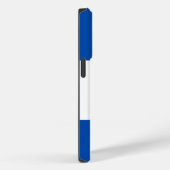 Antiek Cartouche Monogram Design Blue Case-Mate iPhone Case (Achterkant / Rechts)