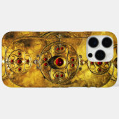 ANTIEK CELTISCHE WARRIUMSCHIELD MET RUBY GEM STONT Case-Mate iPhone CASE (Achterkant (horizontaal))