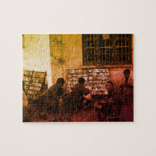 Antiek China Changsha boeklenen Legpuzzel