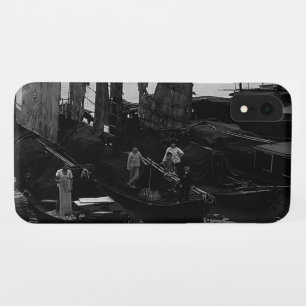 Antiek China Changsha xiang jiang boot iPhone XR Hoesje