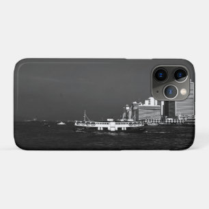 Antiek China Hong Kong boot wolkenkrabber zee iPhone 11 Pro Hoesje
