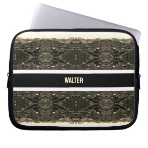 Antiek China Kanton stad Laptop Sleeve