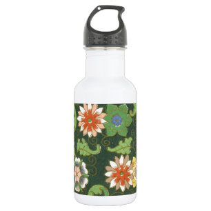 Antiek Chinees Cloisonné-patroon: Jade Groen Waterfles