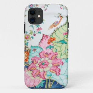 Antiek chinoiserie china porcelain vogelpatroon iPhone 11 hoesje