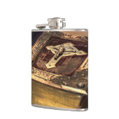 Antiek Christelijke Bijbel Heupfles (Links)