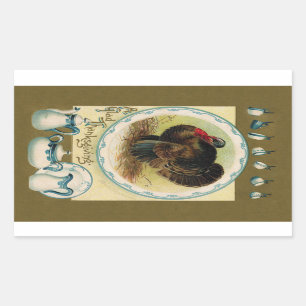 Antiek Clapsaddle Thanksgiving Sticker