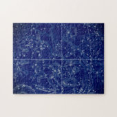 Antiek constellatie - kaart legpuzzel (Horizontaal)