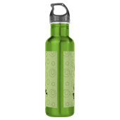 Antiek Dansende Varkens: grillige  Piggy Jig Waterfles (Achterkant)