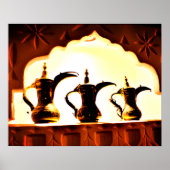 Antiek decanters poster (Voorkant)