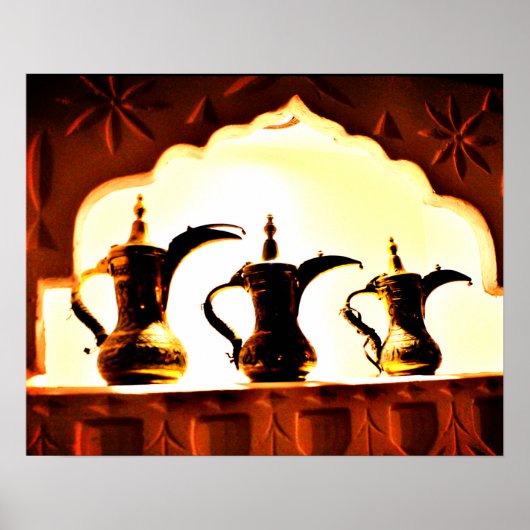 Antiek decanters poster (Voorkant)