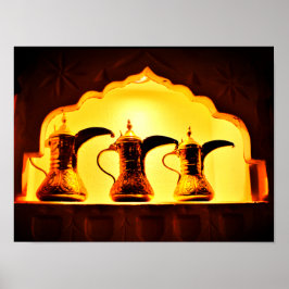 Antiek decanters poster