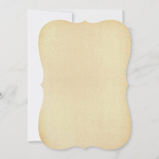 Antiek deco-weddenschap Kaart (Achterkant)