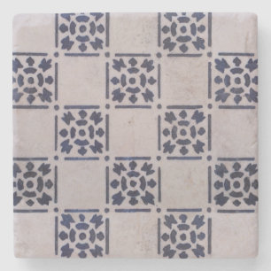 Antiek Delfts Tegel Blauw: Classic Dutch Art Patte Stenen Onderzetter