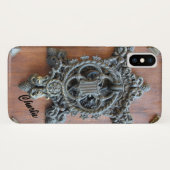 Antiek deurklopper Case-Mate iPhone case (Achterkant (horizontaal))