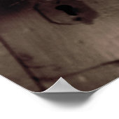 Antiek deurknop poster (Hoek)