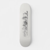 Antiek dierenparade skateboard (Voorkant)