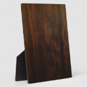 Antiek, donker ontwerp van hout fotoplaat (Zijkant)