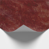 Antiek donkerbruin getextureerd ontkoppeld Cadeaupapier (Hoek)