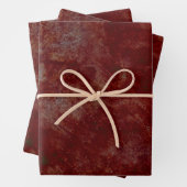  Antiek donkerbruin getextureerd ontkoppeld Inpakpapier Vel (In situ)