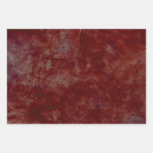 Antiek donkerbruin getextureerd ontkoppeld Inpakpapier Vel (Voorkant)