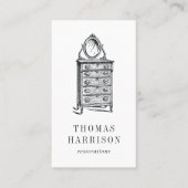 Antiek Dresser |  meubilair Visitekaartje (Voorkant)